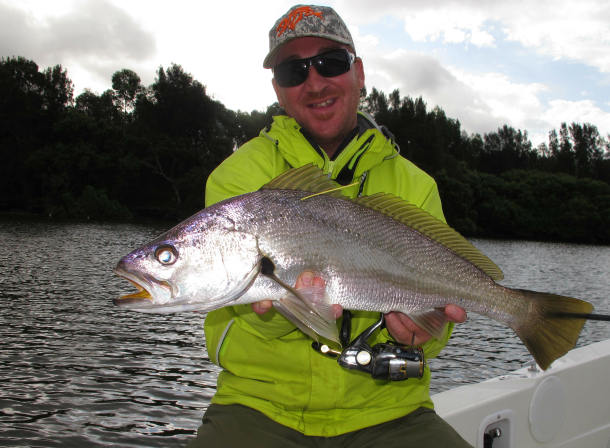 Victoria's Hopkins River provides some good sport fishing options for loclas in the know. Image: Tim Vincent